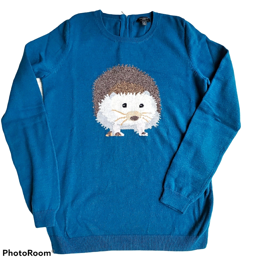 Talbots petite lambswool sweater